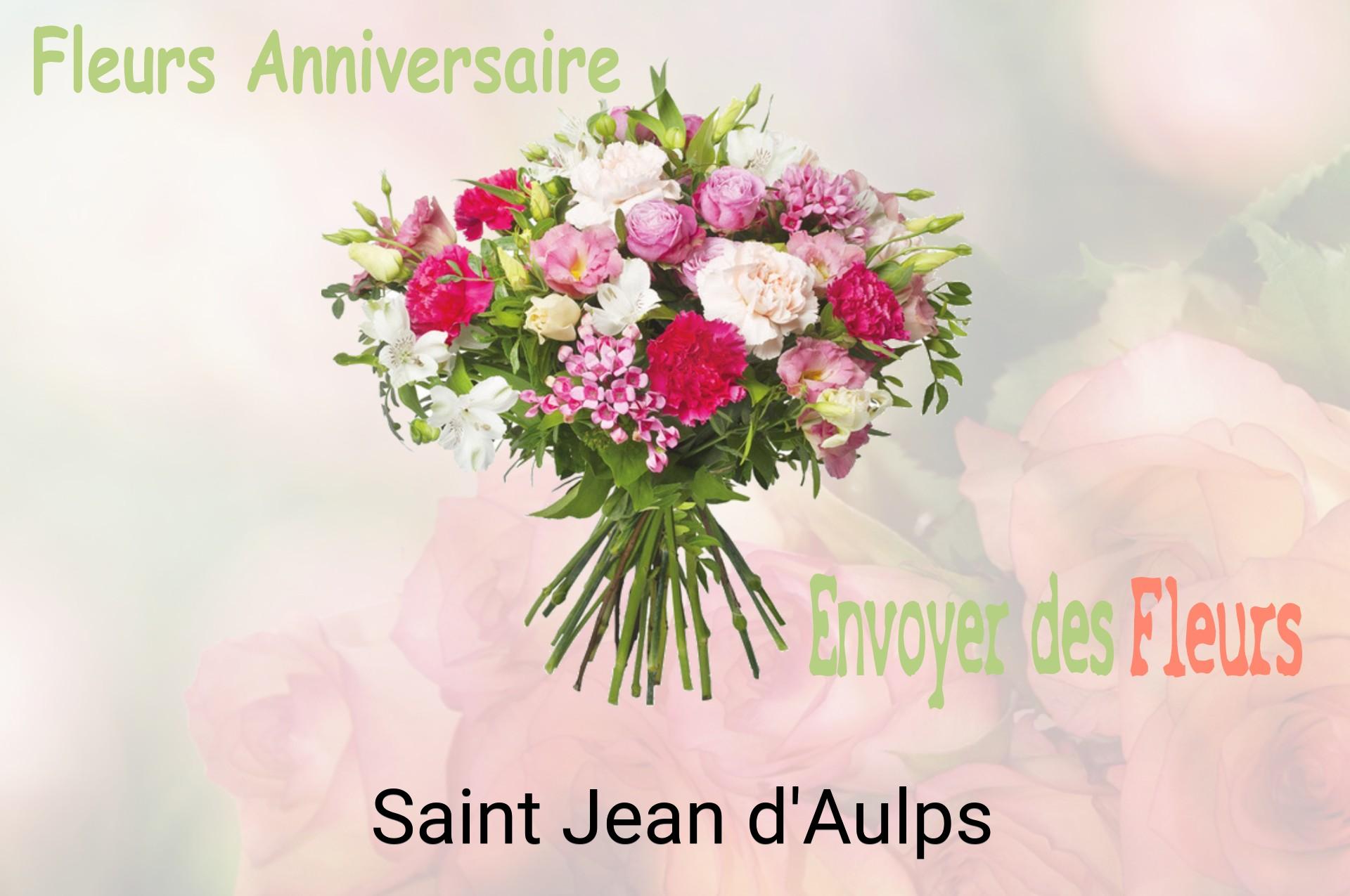Bouquet de fleurs d’anniversaire livré à Saint-Jean-d'Aulps